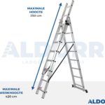 Reformladder 3x8 - 5,00 meter - ALDORR Professional