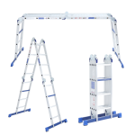 Vouwladder 4 x 4 treden 4,70 meter met platform - ALDORR Home