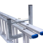 Muurbeugel voor reformladder (2 stuks)