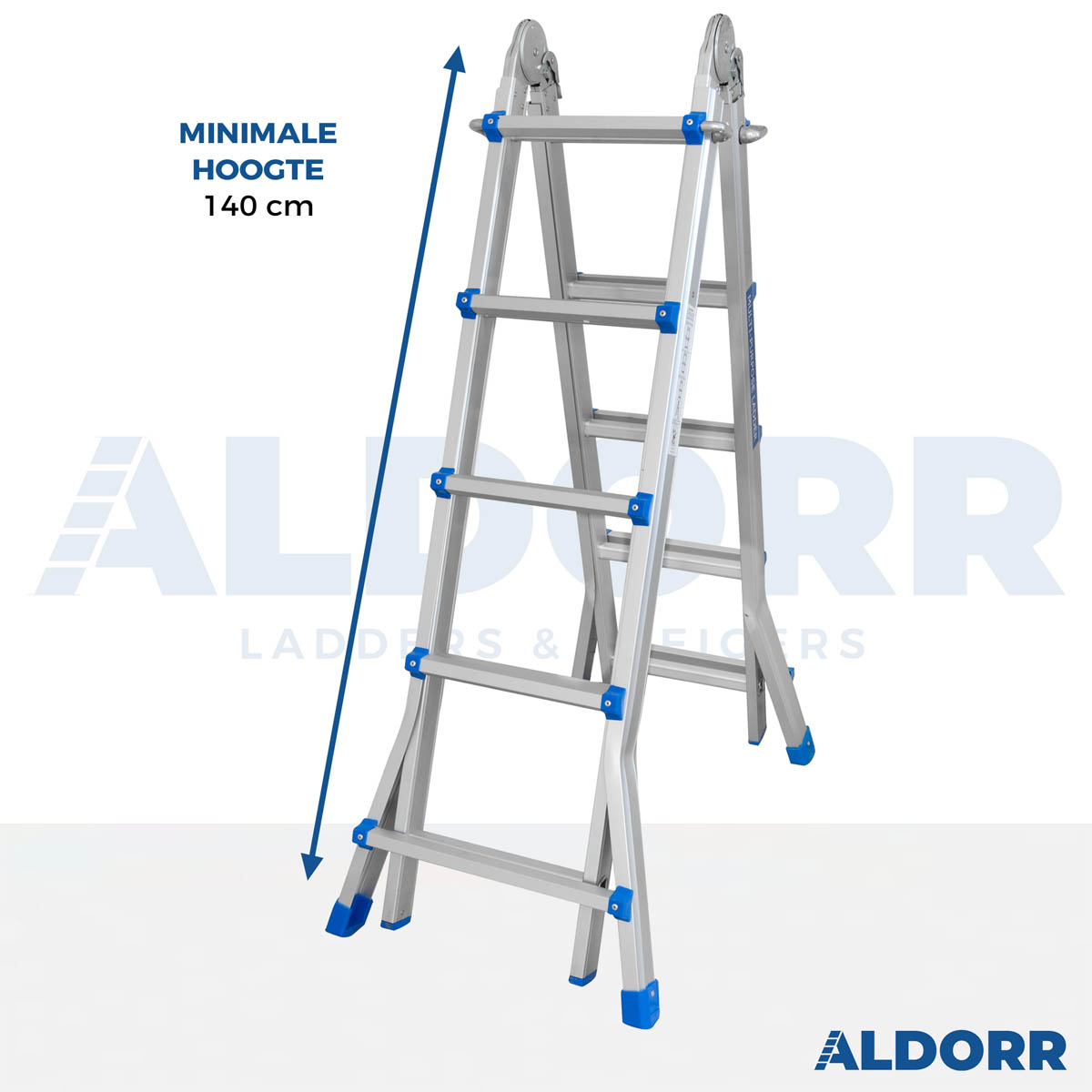 Multiladder 4x5 treden 4,50 meter - ALDORR Home - Tweede kans