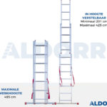 Reformladder 3x7 - 4,25 meter - ALDORR Home