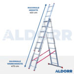 Reformladder 3x9 - 5,93 meter - ALDORR Home