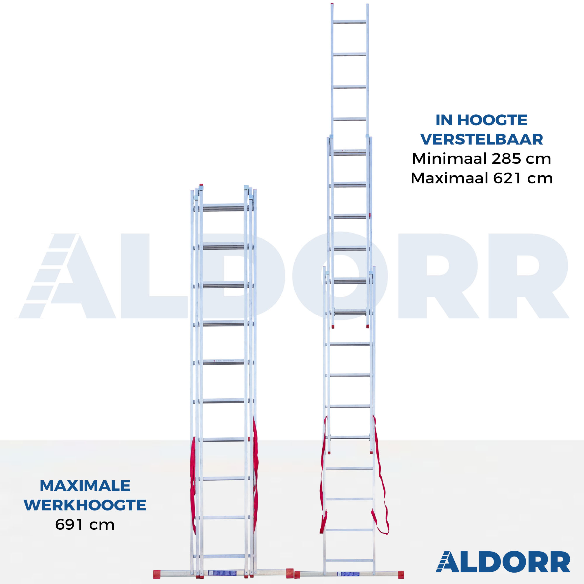 Reformladder 3x10 - 6,21 meter - ALDORR Home - Tweede kans