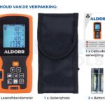 ALDORR Tools - Professionele Laserafstandmeter - 50 Meter Bereik