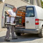 Telescoopladder 3,80 meter met telescopische stabilisatiebalk - ALDORR Professional