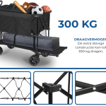 Bolderkar - XXL - Opvouwbaar - 400L - Home