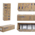 Vouwladder 4 x 3 treden 3,50 meter met platform - ALDORR Professional