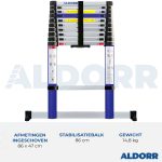 Telescoopladder 3,20 meter - ALDORR Home