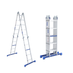 Vouwladder 4 x 5 treden 5,70 meter zonder platform - ALDORR Home