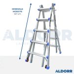 Multiladder 4x5 treden 5,20 meter - ALDORR Bouw