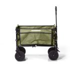 Bolderkar – XL – Opvouwbaar – 100L – Groen - Inclusief Campingstoel