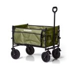 Bolderkar – XL – Opvouwbaar – 100L – Groen - Inclusief Campingstoel