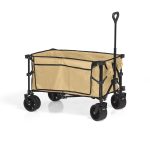Bolderkar – XL – Opvouwbaar – 200L – Beige