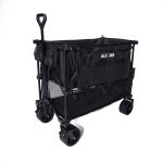 Bolderkar - XXL - Opvouwbaar - 400L - Zwart