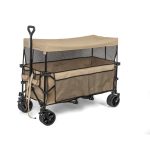 Bolderkar - XXL - Opvouwbaar - 300L - Beige