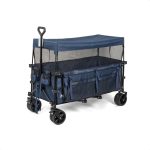Bolderkar - XXL - Opvouwbaar - 300L - Blauw