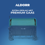 Bolderkar - XXL - Opvouwbaar - 300L - Zwart