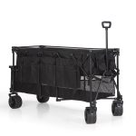 Bolderkar – XXL – Opvouwbaar – 600L – Zwart