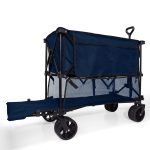 Bolderkar - XXL - Opvouwbaar - 400L - Blauw