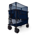 Bolderkar - XXL - Opvouwbaar - 400L - Blauw