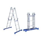 Vouwladder 4 x 3 treden 3,50 meter zonder platform - ALDORR Home