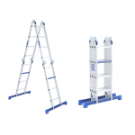 Vouwladder 4 x 4 treden 4,70 meter zonder platform - ALDORR Home