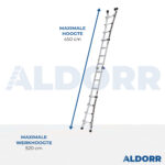 Multiladder 4x4 treden 4,50 meter - Aldorr Max
