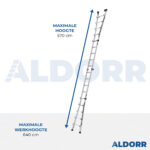Multiladder 4x5 treden 5,70 meter - Aldorr Max