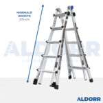 Multiladder 4x5 treden 5,70 meter - Aldorr Max