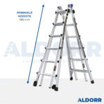 Multiladder 4x6 treden 6,90 meter - Aldorr Max