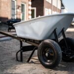 ALDORR Kruiwagen - 230 Liter - Poly - 2 luchtbanden