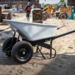 ALDORR Kruiwagen - 230 Liter - Poly - 2 luchtbanden