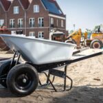 ALDORR Kruiwagen - 170 Liter - Staal - 1 Luchtband
