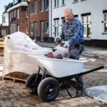 ALDORR Kruiwagen - 230 Liter - Poly - 2 luchtbanden