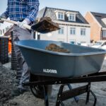 ALDORR Kruiwagen - 170 Liter - Poly - 1 Luchtband