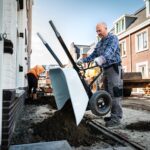 ALDORR Kruiwagen - 230 Liter - Poly - 2 luchtbanden