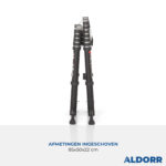 Telescopische vouwladder 1,80 + 2,40 meter - ALDORR Professional