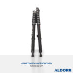 Telescopische vouwladder 2,40 + 3,00 meter - ALDORR Professional