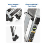 Multiladder 4x4 treden 4,50 meter - ALDORR Professional