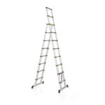 Telescopische vouwladder 2,40 + 3,00 meter - ALDORR Home