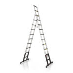 Telescopische vouwladder 3,00 + 3,60 meter - ALDORR Professional