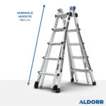 Multiladder 4x5 treden 5,70 meter - Aldorr Professional