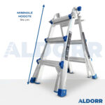 Multiladder 4x3 treden 3,00 meter - ALDORR Home