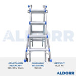 Multiladder 4x5 treden 5,20 meter - ALDORR Home